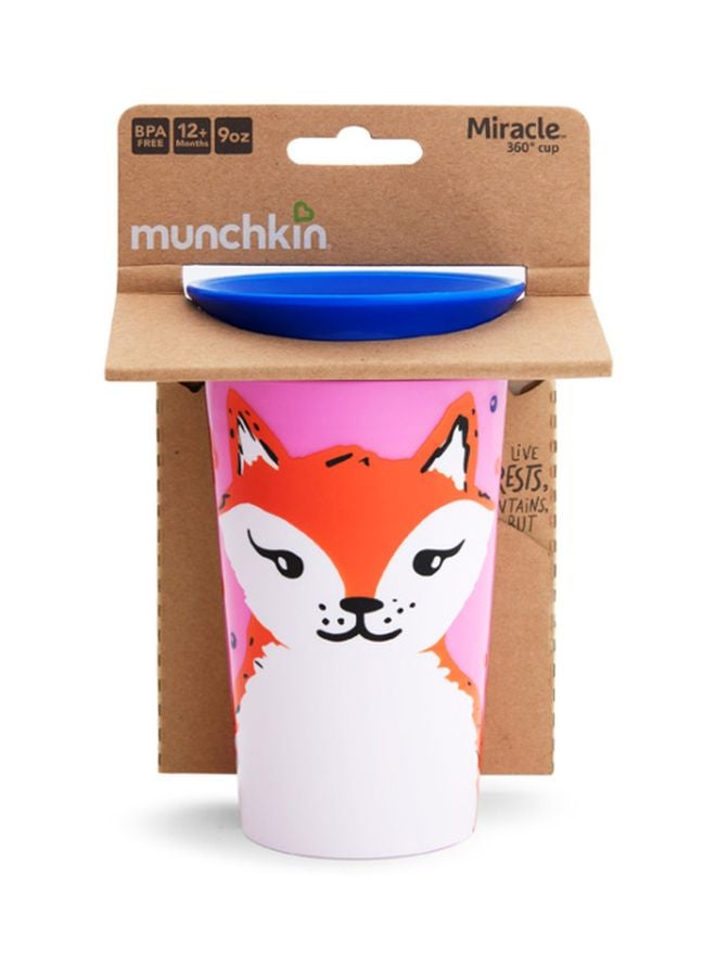 Munchkin - Miracle 360 Fox Printed Sippy Cup - Image 1