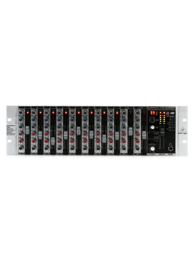 behringer 12-Channel Audio Mixer RX1202FX Black/Silver - Image 1