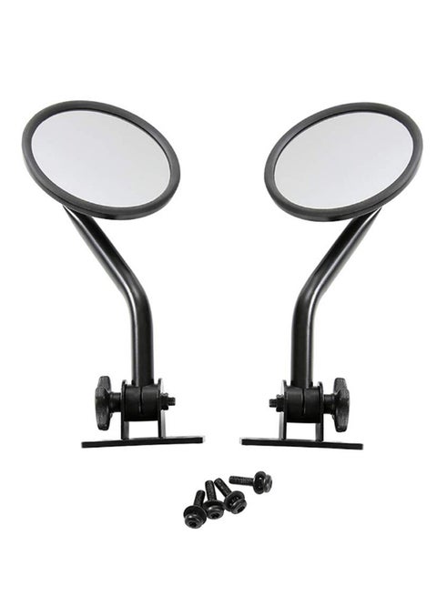 Pair Of Side Rear View Mirror With Screw For Jeep Wrangler TJ LJ YJ JK