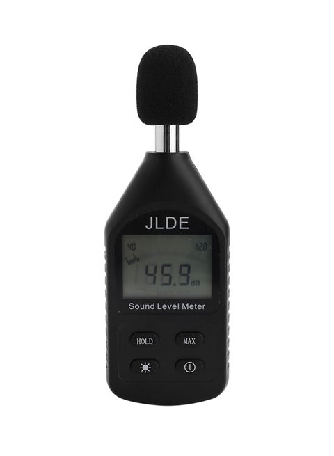 LCD Backlight Digital Noise Detector Black