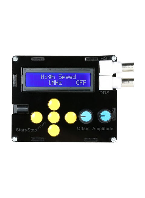 DDS Function Low Frequency Signal Generator Black 12 x 8.5 x 3.2cm