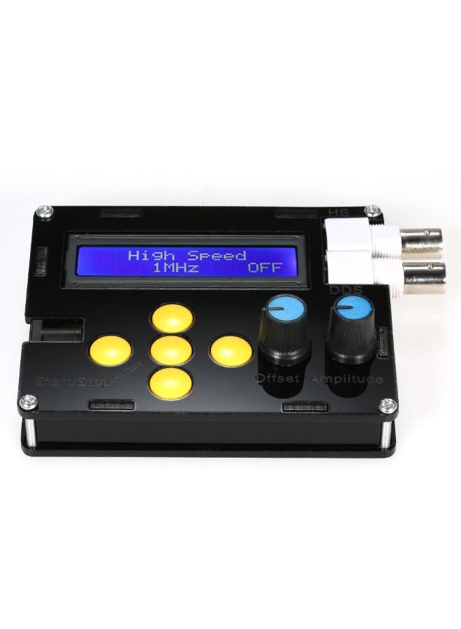 Generic - DDS Function Low Frequency Signal Generator Black 12 x 8.5 x 3.2cm - Image 1