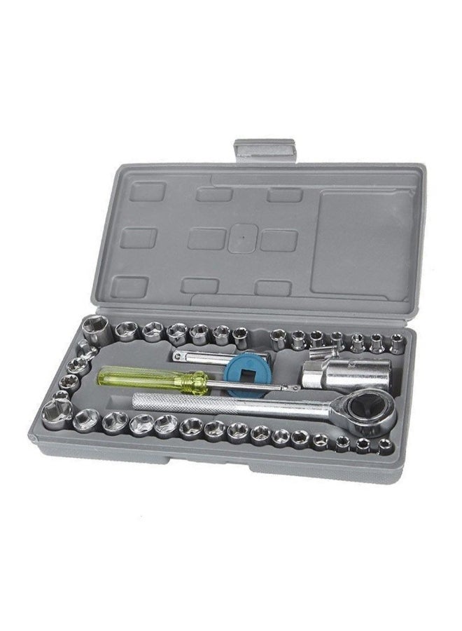 40-Piece Automobile Motorcycle Tool Box Set - Image 3