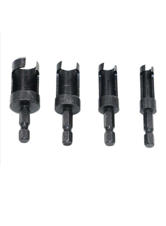 4-Piece Cross Border Hex Shank Cork Extraction Black 10cm  - Image 2