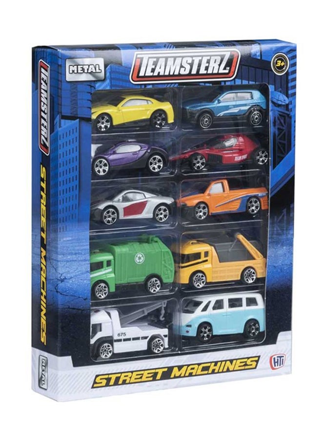 Ty 10-Piece Team Sterz Die-Cast Metal Street Machines - Image 2