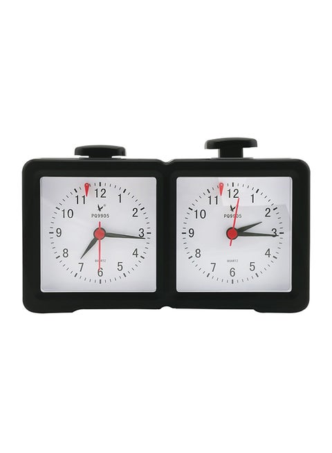 Electronic Analog Chess Clock Timer Black 200 x 51 x 123mm
