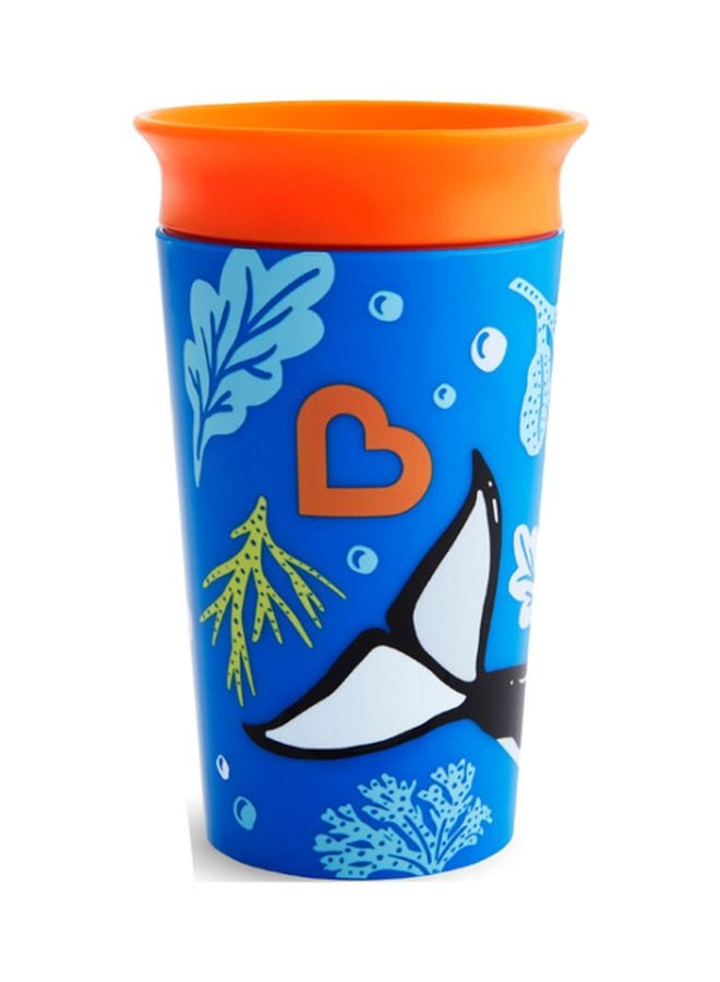 Munchkin Miracle 360-Degree Wild Love Sippy Cup, 12+ M - Whale  - Image 2