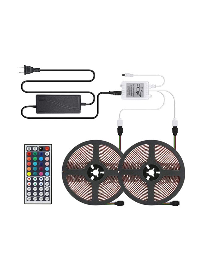 طقم شريط إضاءة LED مضاد للماء متعدد الألوان 12.5سم - Image 1