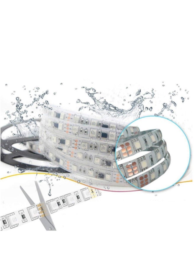 Waterproof LED Strip Light Kit Multicolour 12.5cm - Image 4