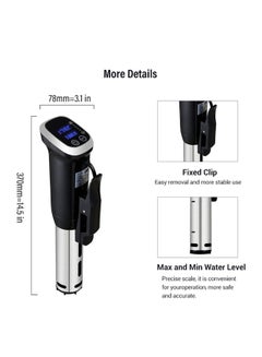 Generic Vacuum Sous Vide Immersion Circulator H32325-EU Black  - Image 3
