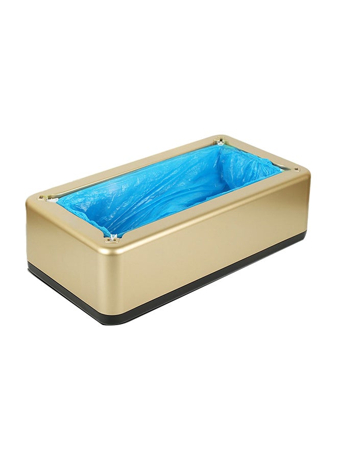 Automatic Shoe Cover Dispenser Gold/Blue/Black 40cm - Image 1