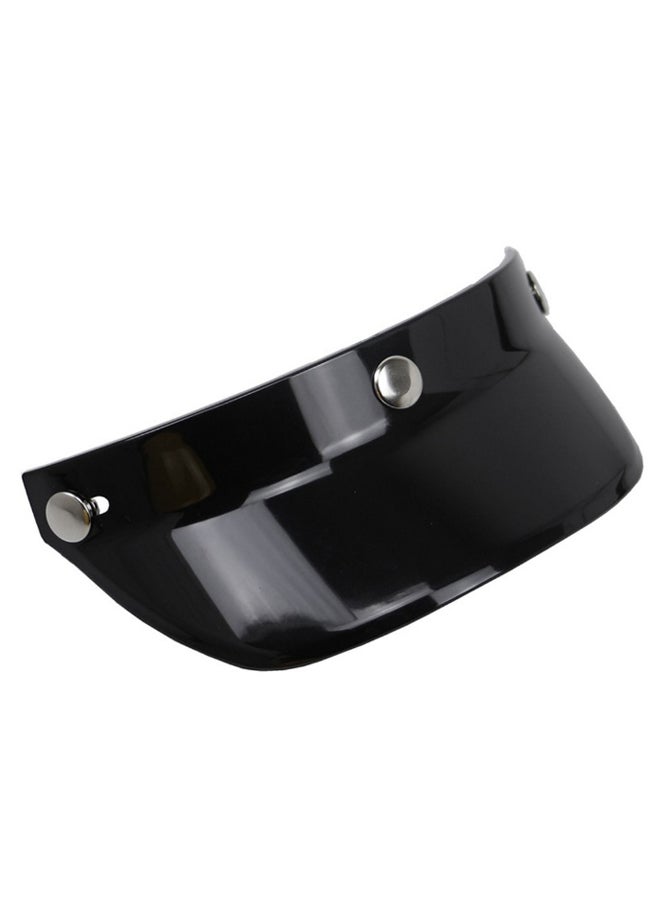Generic 3-Snap Button Visor Flip Up Wind Shield  - Image 2