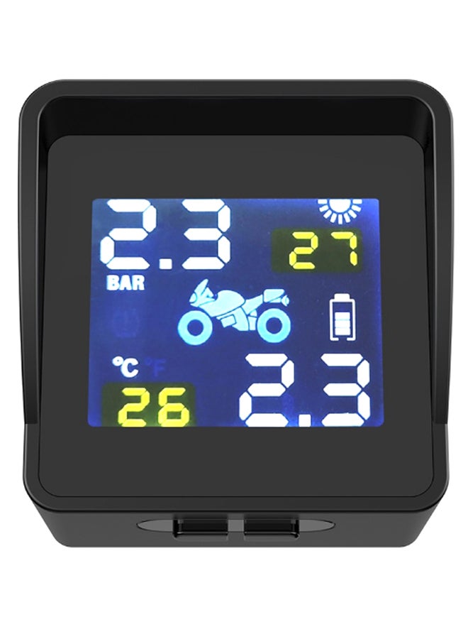 نظام مراقبة ضغط إطارات الدراجات النارية اللاسلكي يعمل بالطاقة الشمسية - Image 2