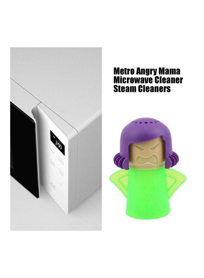 منظف ميكروويف بتصميم أم غاضبة أخضر/ أرجواني/ بني - Image 2