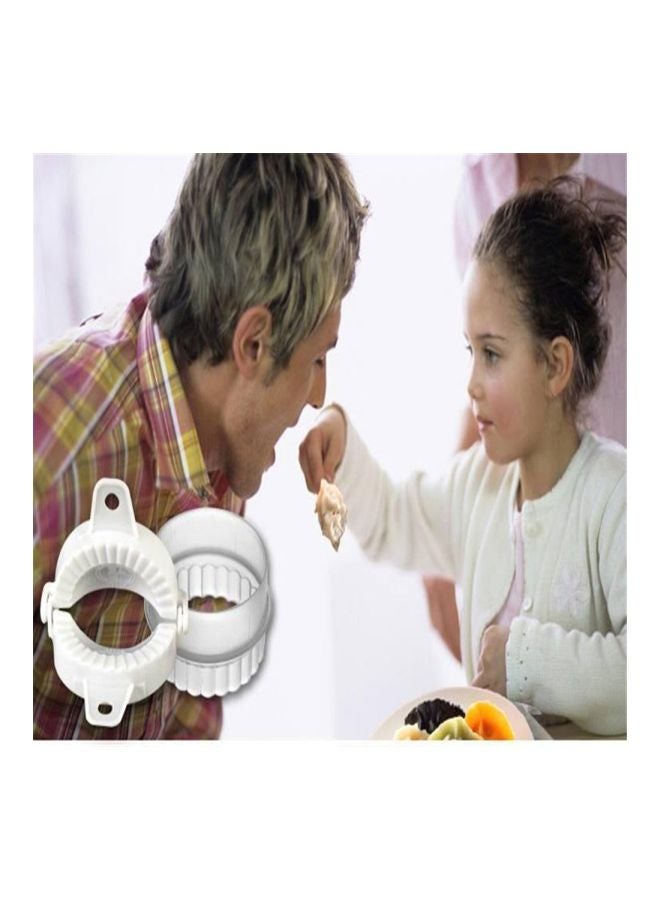 قالب لصنع الزلابية بتصميم مبتكر أبيض 100x80x15مم - Image 4