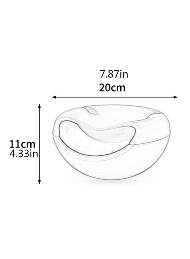 Double Layer Fruit Basket Blue 20x11cm  - Image 2