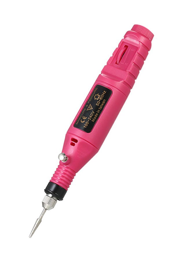 14-Piece Variable Speed Mini Electric Grinder Drill Tool Multicolour 22.5cm  - Image 1