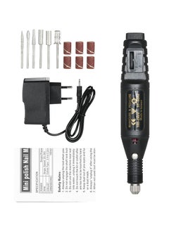 Generic 14-Piece Mini Electric Grinder Drill Tool Black/White  - Image 1