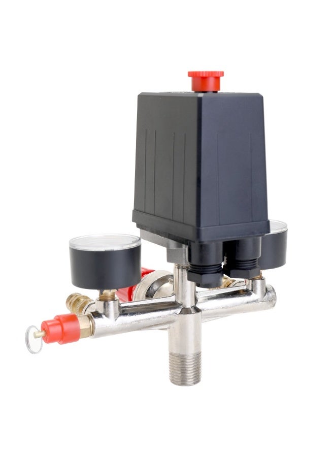 Generic - Adjustable Air Compressor Pressure Switch Control Regulator Multicolour - Image 1