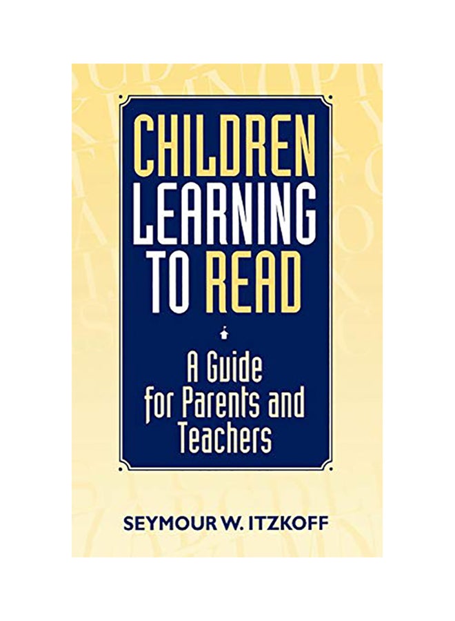 Children Learning To Read hardcover english 