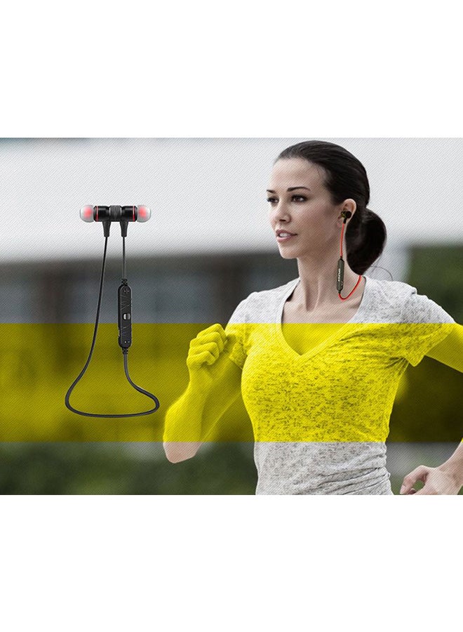 Awei Wireless Bluetooth In Ear Headphones 6954284012584 Red/Black - Image 2