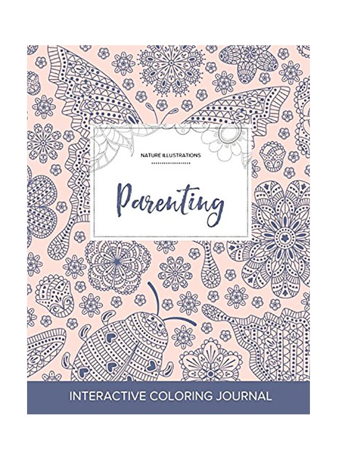 Adult Coloring Journal Paperback English by Courtney Wegner - 42525 