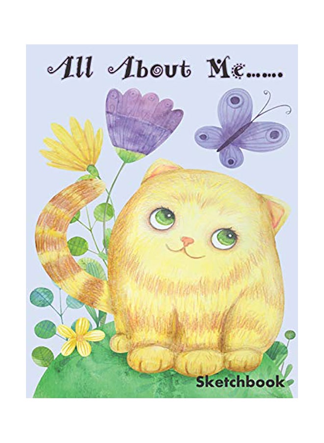 All About Me  Sketchbook paperback english 