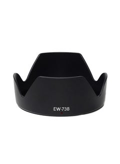 Generic Protective Lens Hood For Canon EW-73B 60D70D 600D Black  - Image 1