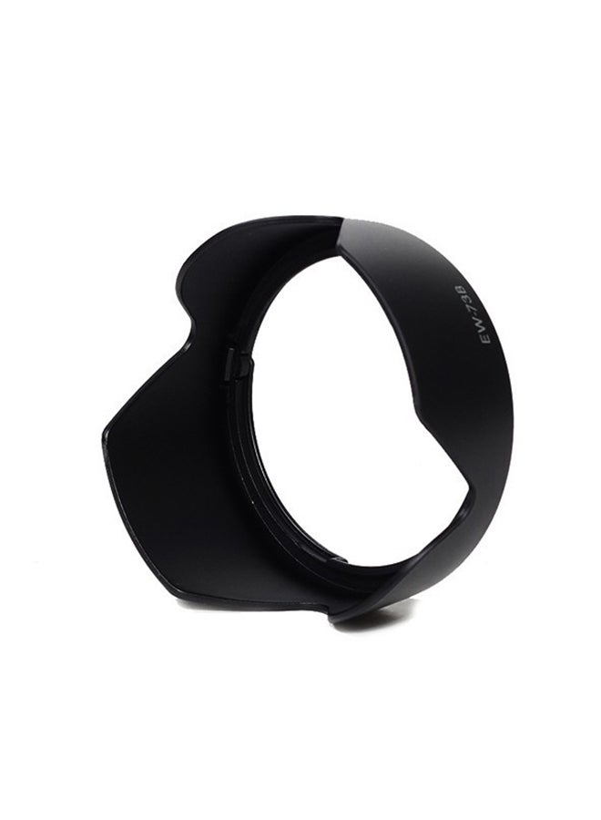 Protective Lens Hood For Canon EW-73B 60D70D 600D Black  - Image 2