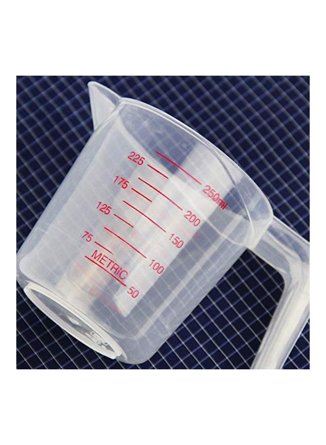 3-Piece Plastic Measuring Cup Set Clear - Image 4