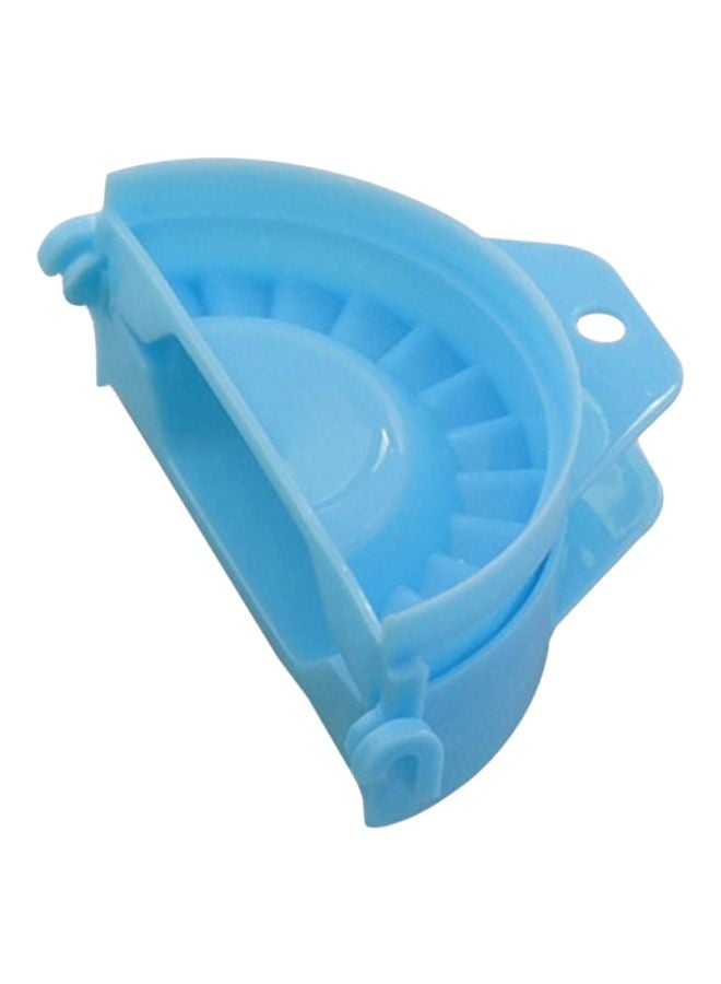 قالب صنع فطائر الدمبلينغ مصنوع من البلاستيك لون أزرق 10.5x7سم - Image 2