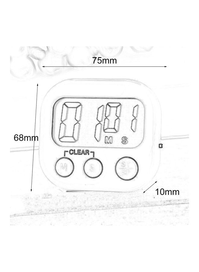 Generic - Multi-Function Countdown Electronic Timer Green/Orange - Image 1