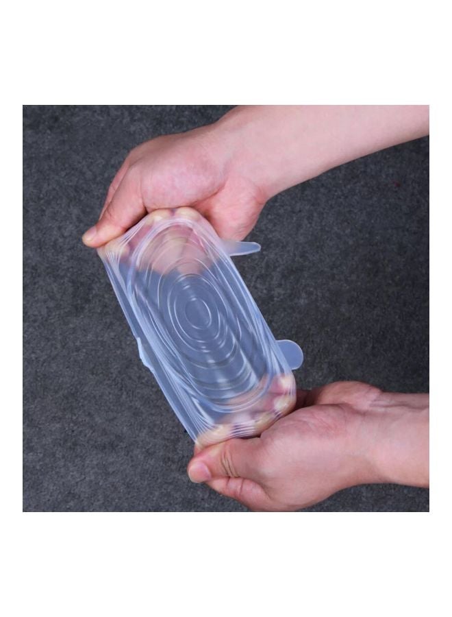 Pack Of 6 Silicone Seal Cover Blue  - Image 2