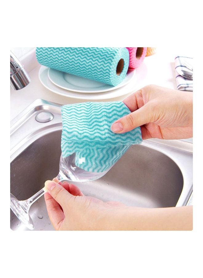 Non Woven Fabric Dishcloth Blue - Image 5