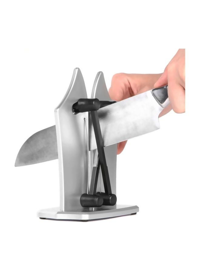 Knife Sharpener Silver 7.5x12x16cm - Image 3