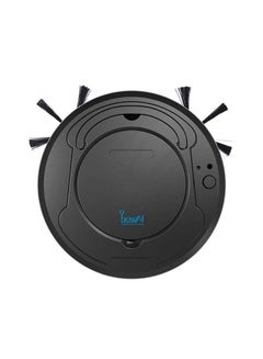 Multifunctional 3-In-1 Smart Auto Robot Vacuum Cleaner 0.5 L 3 W 3in1RobotB Black