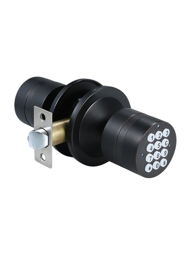 Keyless Digital Door Lock Keypad Black 22.2cm  - Image 1