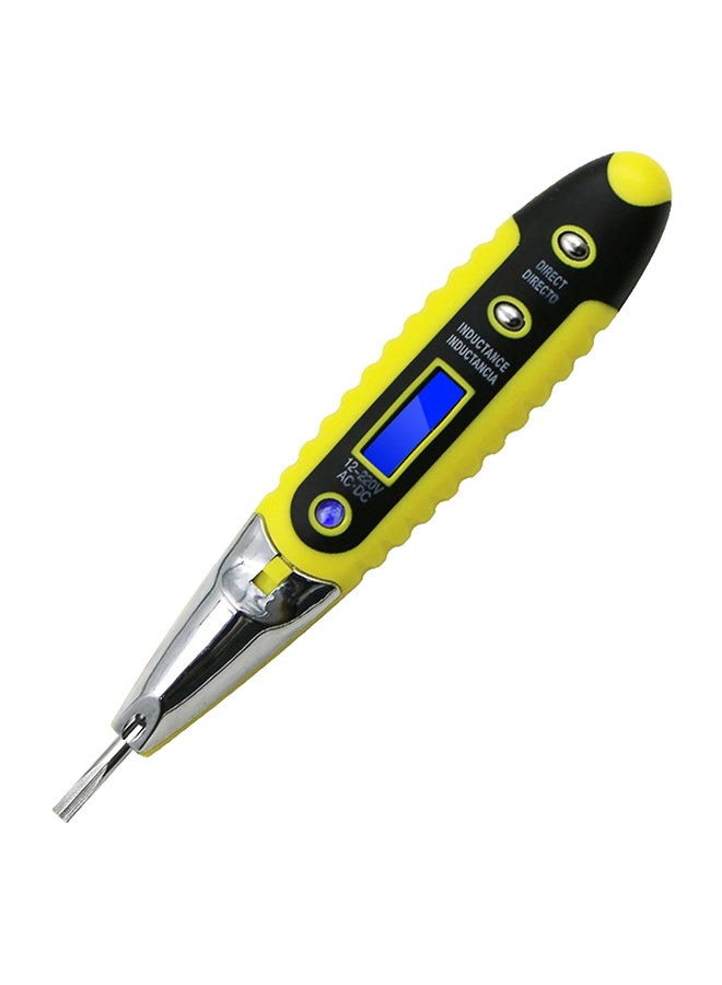 Generic AC/DC Electric Test Pen Yellow/Black 