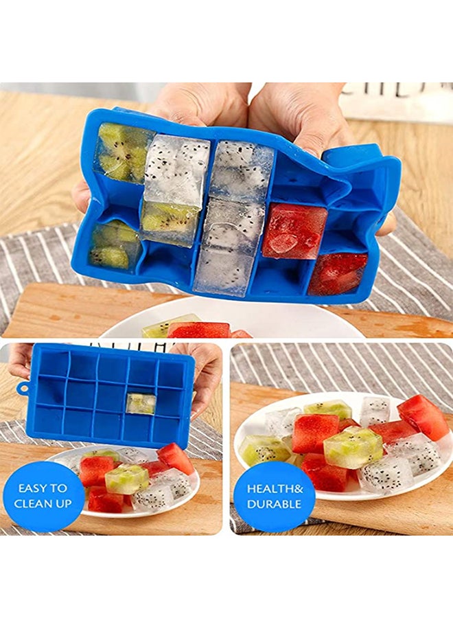 Ice Cube Mold Blue 12.5x18cm  - Image 4