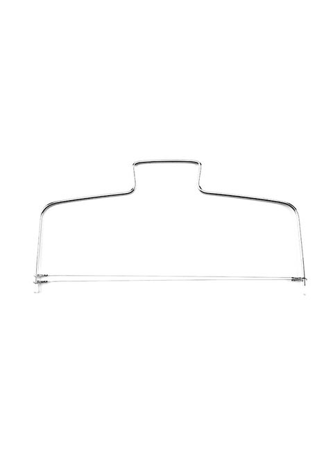 Double Line Cake Slicer Silver 32.5x15cm
