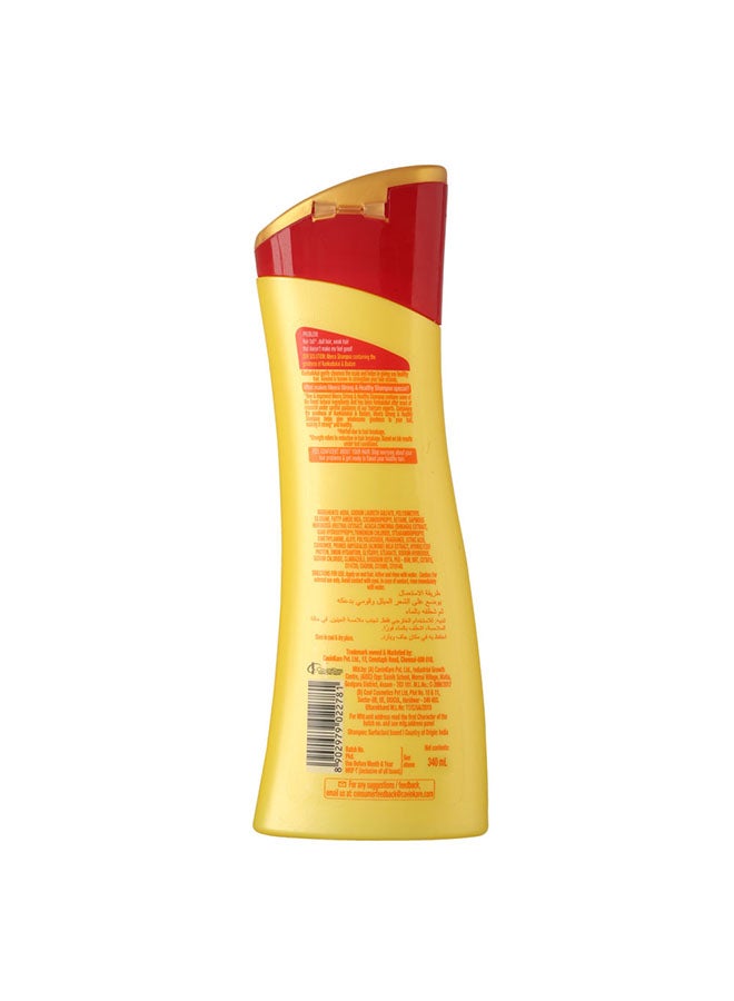 MEERA Strong And Healthy Hair Shampoo 340ml  - Image 2