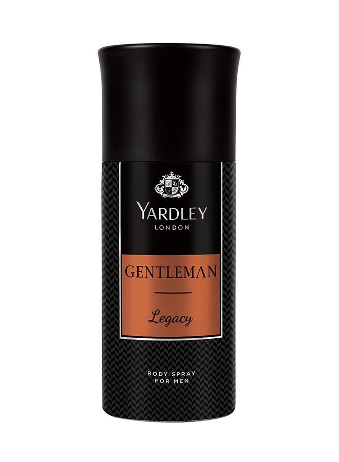 Yardley London Gentlemen Legacy Body Spray 150ml  - Image 1