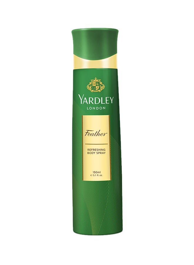 Yardley Feather Refreshing Body Spray 150ml  - Image 1