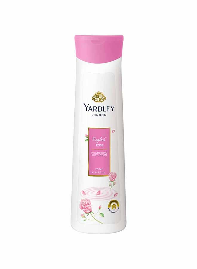 Yardley English Rose Moisturising Body Lotion 200ml - Image 1