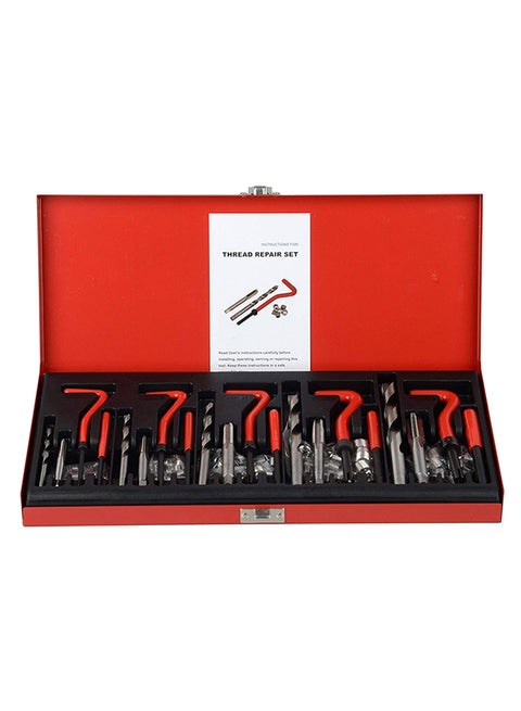 131-Piece Stripped Thread Repair Kit Set With Case