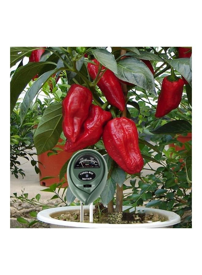 Generic Soil Moisture pH Meter Green/Black/Silver 15x2x5centimeter  - Image 3
