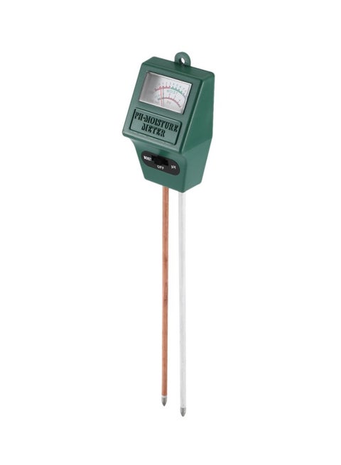 2-In-1 Soil Hygrometer Dual-Probe Soil Tester Green/White/Orange 35x4x16centimeter