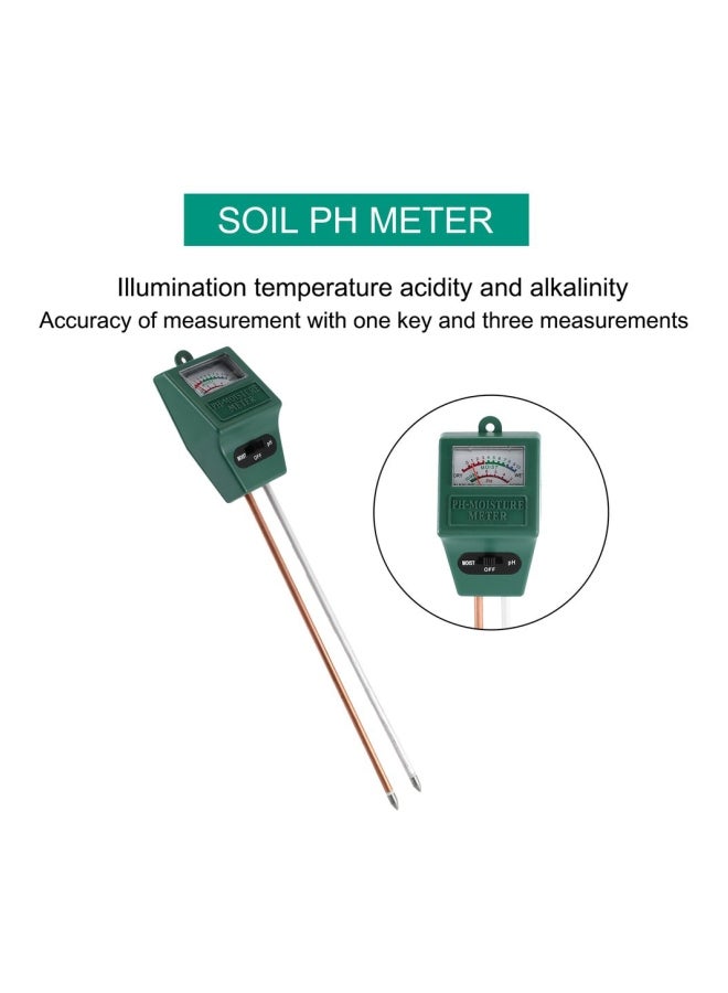 Generic 2-In-1 Soil Hygrometer Dual-Probe Soil Tester Green/White/Orange 35x4x16centimeter  - Image 5