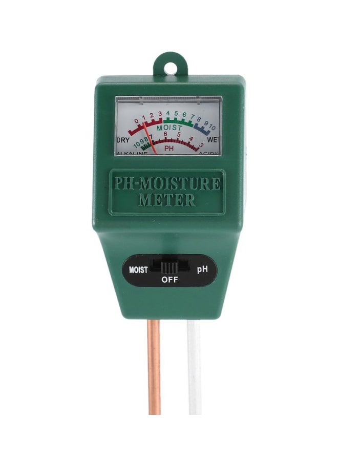 Generic 2-In-1 Soil Hygrometer Dual-Probe Soil Tester Green/White/Orange 35x4x16centimeter  - Image 3