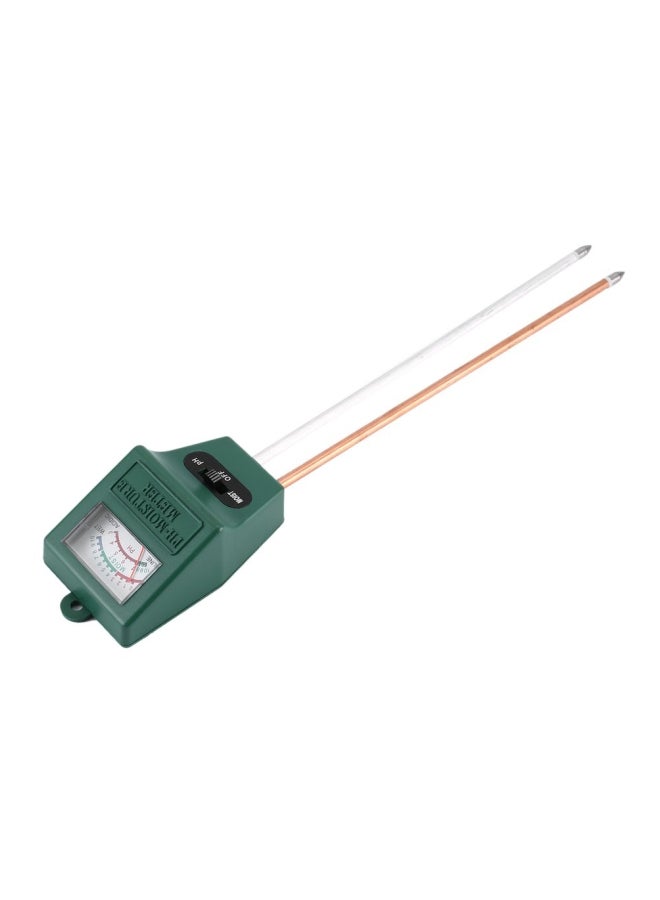 Generic 2-In-1 Soil Hygrometer Dual-Probe Soil Tester Green/White/Orange 35x4x16centimeter  - Image 2